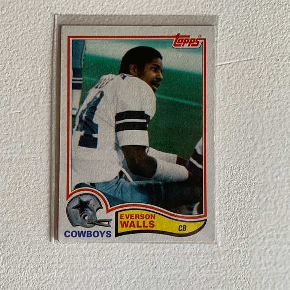 Everson Walls Rookie Card 1982 Topps - Picture 1 of 2